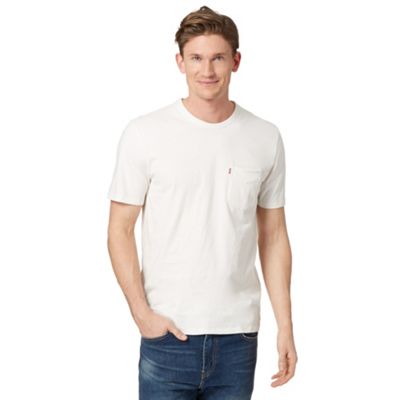 Levi's White chest pocket t-shirt